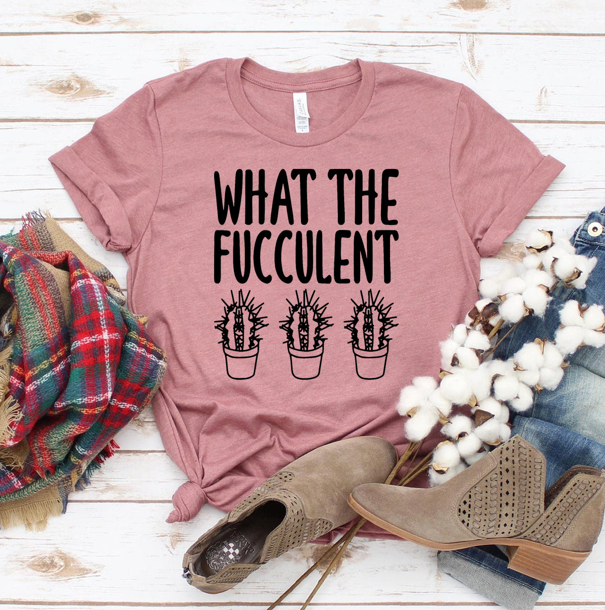 What The Fucculent T-shirt